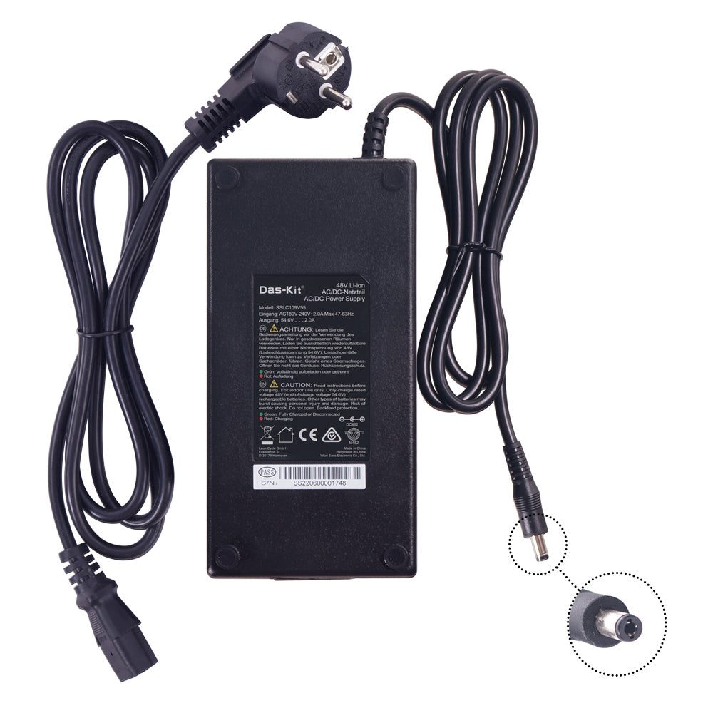 NCM M3 / T3s / T3 / Moscow / Moscow Plus / Venice / Venice Plus / Milano / Milano Plus / Aspen / Aspen+ Cargador - DC482DE/DC483DE